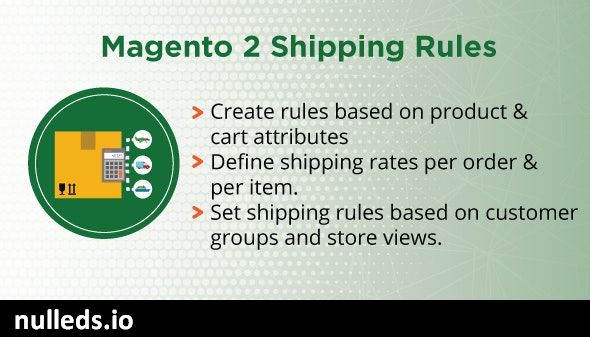 Magento 2 Shipping Rules