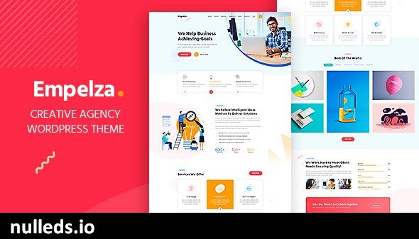 Empelza - Creative Agency & Portfolio WordPress Theme