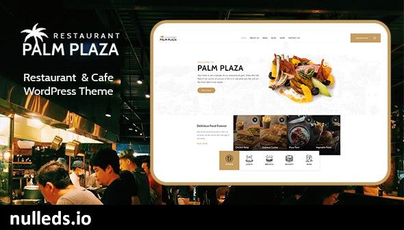 Palmplaza - Restaurant & Cafe WordPress Theme