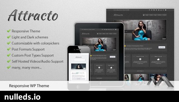 Attracto WP - Responsive Theme