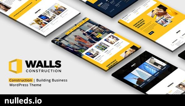 Walls WP - Construction Company WordPress Theme