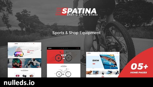 Spatina – Sports Store WooCommerce WordPress Theme