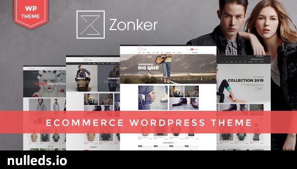 v1.6.5 Zonker - WooCommerce WordPress Theme