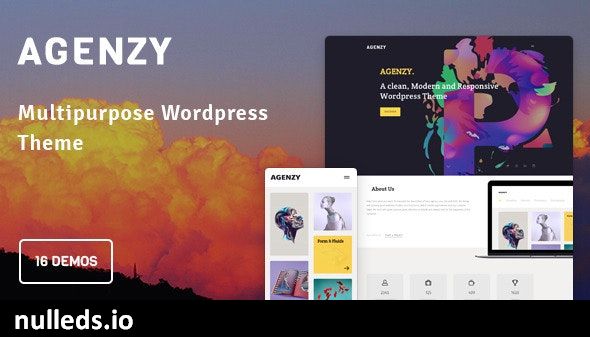 Agenzy - Multi-Purpose WordPress Theme