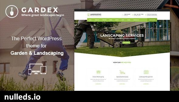 Gardex | Landscaping & Gardening WordPress Theme