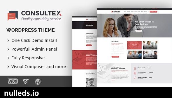 Consultex – Business Consulting WordPress