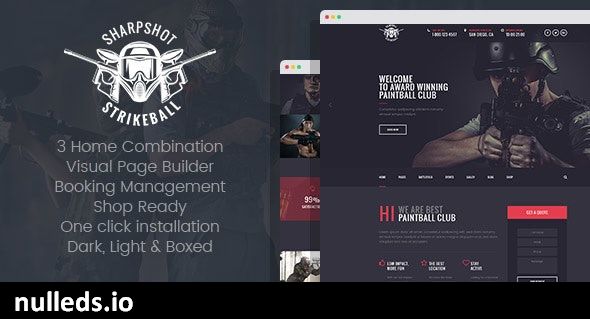 SharpShot - Responsive WordPress Theme