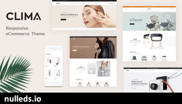 Clima - Responsive WooCommerce WordPress Theme