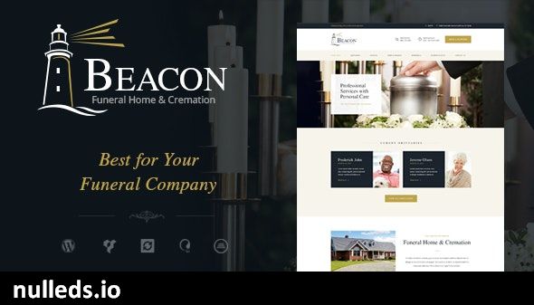 v2.7.0 Beacon | Funeral Home Services & Cremation Parlor WordPress Theme