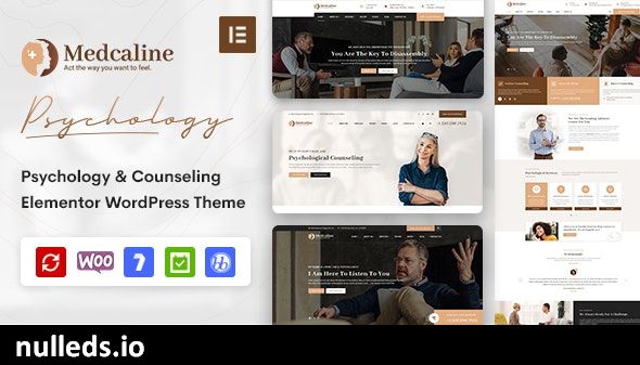 Medcaline - Psychology & Counseling WordPress Theme