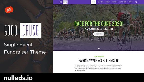 Good Cause - A Single Event Fundraiser Theme