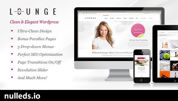 Lounge - Clean Elegant WordPress Theme