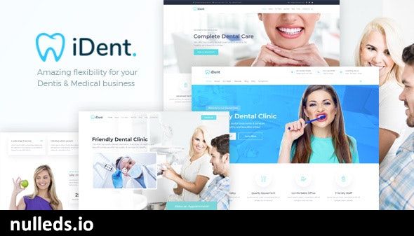 iDent - Dentist & Medical WordPress Theme