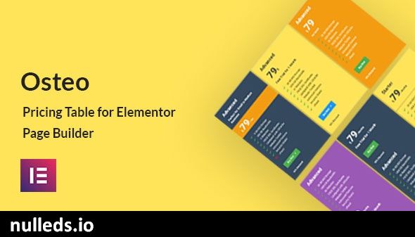 Osteo - Pricing Table for Elementor