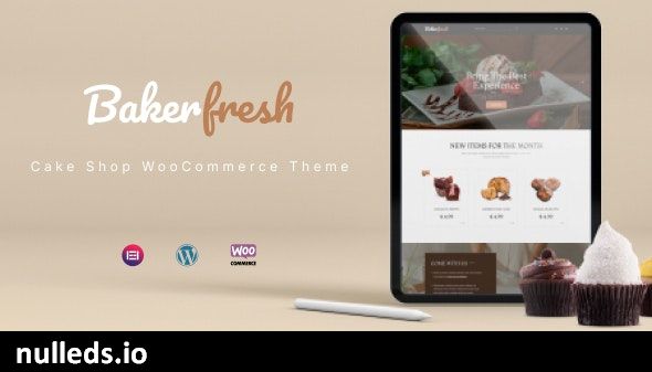 Bakerfresh - Cake Shop WooCommerce Theme