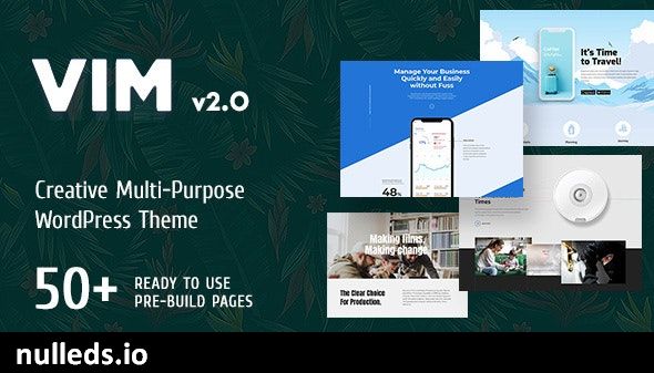 VIM - Creative Multi-Purpose WordPress Theme