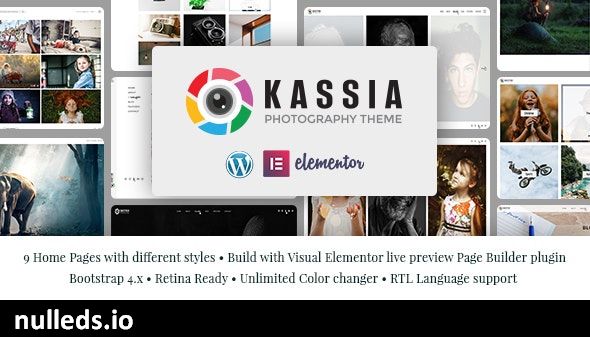 Kassia - Photography WordPress Theme