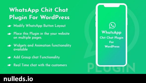 Chit - WhatsApp Chat WordPress Plugin