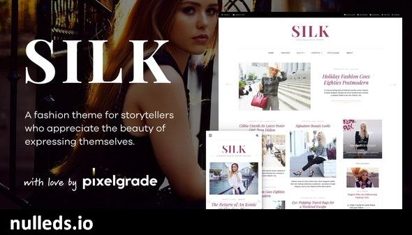 Silk - A Fashion Blogging WordPress Theme