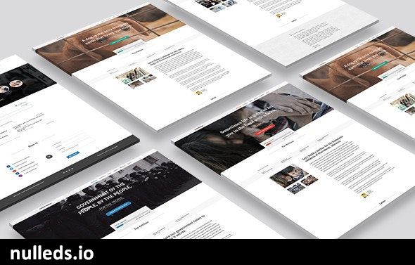 Petition WeChange - One Page WordPress Theme