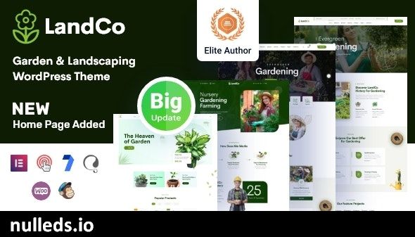 Landco - Garden & Landscaping WordPress Theme