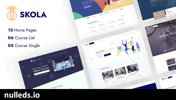 Skola - LMS Online Courses WordPress Theme