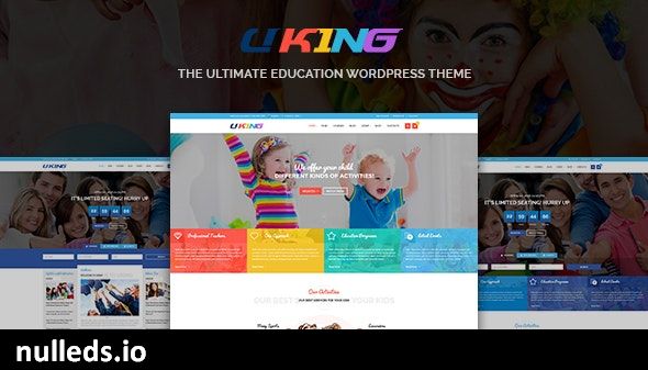 Uking - Responsive WordPress Education Theme