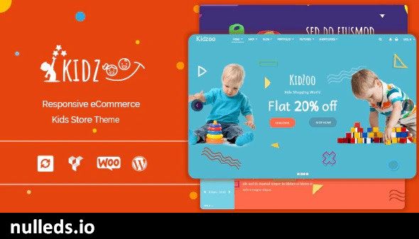 Kidzoo - Children and Baby Store WordPress eCommerce Theme