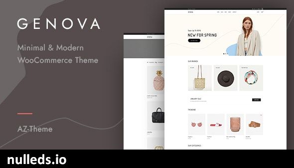 Genova - Minimalist AJAX WooCommerce WordPress Theme