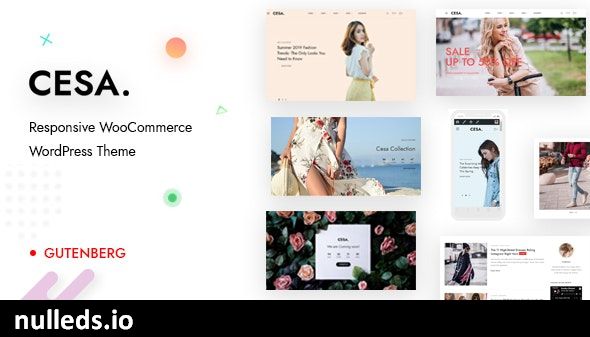 Cesa - Gutenberg WooCommerce WordPress Theme