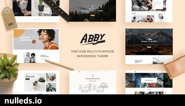 Abby – Vintage Multi-purpose WordPress Theme