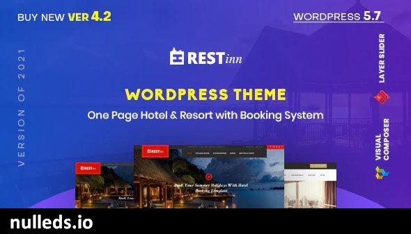 Restinn- Resort and Hotel Booking System WordPress Theme