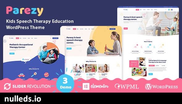 Parezy - Kids Speech Therapy Education