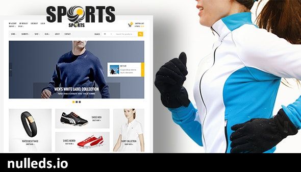 Sport - shop WooCommerce WordPress Theme