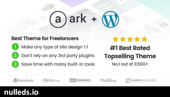 The Ark | WordPress Theme made for Freelancers