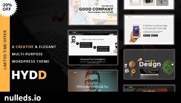 Hydd - Creative Multi-Purpose WordPress Theme