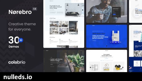 Norebro - Creative Portfolio Theme for Multipurpose Usage