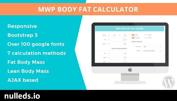 MWP Wordpress Body Fat Calculator