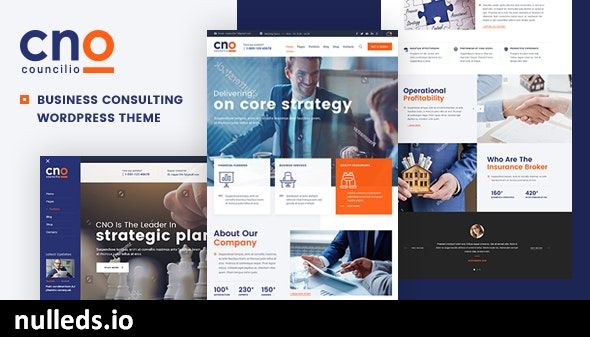 Councilio - Business and Financial Consulting WordPress Theme