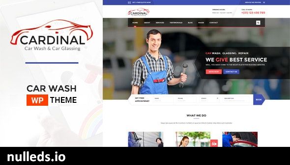 Car Dinal - Car Wash & Workshop WP Theme