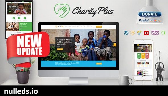 Charity Plus - Multipurpose Nonprofit WordPress Theme