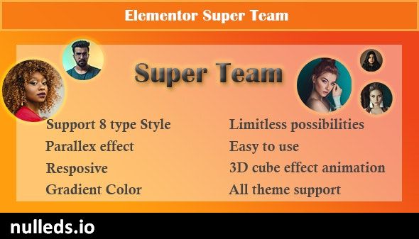 Elementor - Super Team