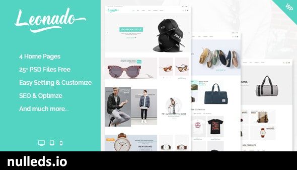 Leonado - Multi-Concepts WooCommerce WordPress Theme