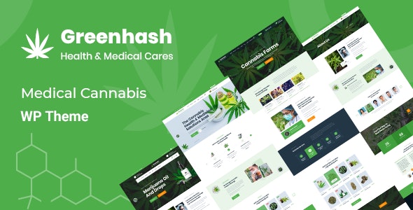 Greenhash - Medical WordPress Theme