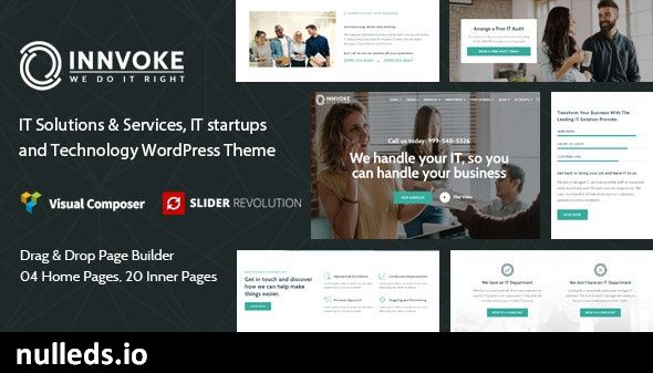 Innvoke - IT Solutions & Services WordPress Theme