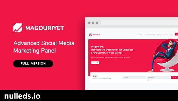 Magduriyet - Advanced SMM Panel Script