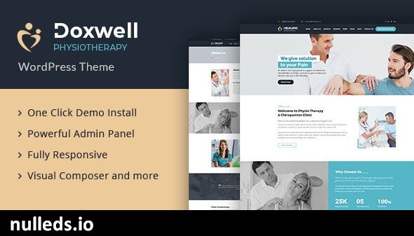 Doxwell : Physical Therapy WordPress Theme