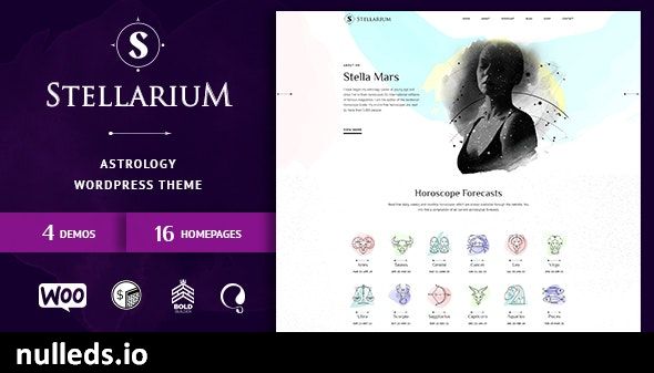 v1.2.6 Stellarium – Horoscope and Astrology WordPress Theme