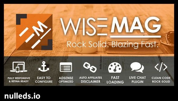 Wise Mag | AdSense Optimized Magazine WordPress Theme