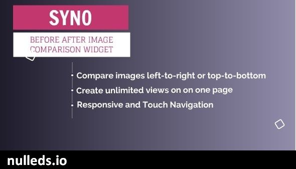 SYNO Before After Image Comparison Plugin